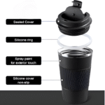 510ml Stainless Steel Thermal Vacuum Reusable Travel Insulated Coffee - Image 8