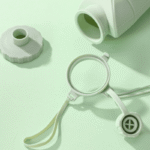 Folding Silicone Large Lightweight Sports Outdoor Travel Portable Collapsible Water Bottle 600ml - Image 3