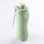 Folding Silicone Large Lightweight Sports Outdoor Travel Portable Collapsible Water Bottle 600ml - Image 4