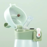 500Ml Bear Multifunctional Thermos Cute Cartoon Portable Stainless Steel Kid Water Bottle - Image 4