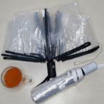 Automatic Transparent Auto Open Close Clear Umbrella with Modern Frosted - Image 5