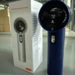 Portable Turbo USB Charging Rechargeable High-Speed Mini Fan with Digital Display 100 Gears Portable Cooling Mini Fan - Image 6
