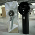 Portable Turbo USB Charging Rechargeable High-Speed Mini Fan with Digital Display 100 Gears Portable Cooling Mini Fan - Image 5