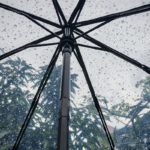 Automatic Transparent Auto Open Close Clear Umbrella with Modern Frosted - Image 4