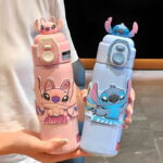 Disney Double Drink Kidsren's Insulated Water Bottle 500Ml StainlessCup for School Boys and Girls - Image 5