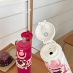 Disney Double Drink Kidsren's Insulated Water Bottle 500Ml StainlessCup for School Boys and Girls - Image 2