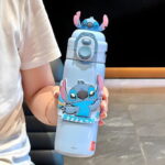 Disney Double Drink Kidsren's Insulated Water Bottle 500Ml StainlessCup for School Boys and Girls - Image 10