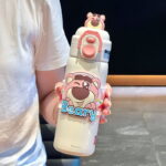 Disney Double Drink Kidsren's Insulated Water Bottle 500Ml StainlessCup for School Boys and Girls - Image 7