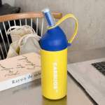 Fashionable Sports Insulated Straw Cup Anti-Drop Portable Leak-Proof Bottle - Image 7