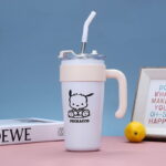 Sanrio Tumbler Insulated Coffee and Cola Cup with Handle and Straw - Image 6