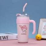 Sanrio Tumbler Insulated Coffee and Cola Cup with Handle and Straw - Image 7