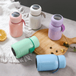 Stainless Steel Big Belly Thermos Small Fat Ding Portable flask with Led temperature display