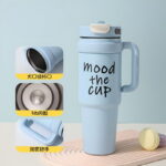 Stainless Steel Insulated Portable Double Drinking System High-Capacity Ice Cup Stanley - Image 4