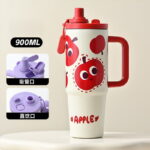 Luxury Twilight 316 Stainless Steel Double Drinking System Thermos Tumbler - Image 2