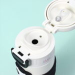 Double Drink Panda Thermos Children's Cute 316 Stainless Steel Portable Water Bottle - Image 6