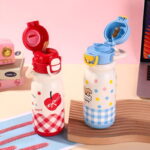 Portable Double Drinking System Thermos Stainless Steel Water Bottles for Children - Image 4