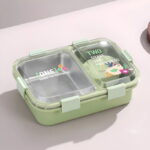 Stainless Steel Insulated Lunch Box for Students, Office Workers, Home Salad Box - Image 3