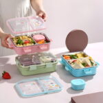 Stainless Steel Insulated Lunch Box for Students, Office Workers, Home Salad Box
