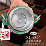 Flip-Top Double-Drink Thermal Portable 316 Stainless Steel Water Bottle - Image 4