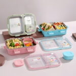 Stainless Steel Insulated Lunch Box for Students, Office Workers, Home Salad Box - Image 2