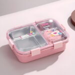 Stainless Steel Insulated Lunch Box for Students, Office Workers, Home Salad Box - Image 4