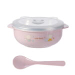 Children's Food Stainless Steel Bowl with Lid Insulated Heat Preservation Bowl Anti-drop - Image 6