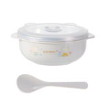 Children's Food Stainless Steel Bowl with Lid Insulated Heat Preservation Bowl Anti-drop - Image 8