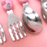 Cute Cartoon Portable Boxed Spoon Fork Tableware - Image 3