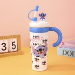 Doll Ice Stainless Steel Insulated Large Capacity with Handle Straw Cartoon Car Water Cup - Image 10
