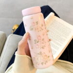 Compact and Portable Thermos Stainless Steel Mini Pocket Flask Simple and High-Looking for Men and Women - Image 9