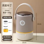 304 Stainless Steel Insulated Portable Double Layer Lunch Box Bucket for Office Students Sealed Lunch Box with Lid - Image 6