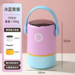 304 Stainless Steel Insulated Portable Double Layer Lunch Box Bucket for Office Students Sealed Lunch Box with Lid - Image 4