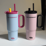 Cold Keeping Portable Tumbler with Handle - Image 3