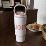 Dual System Liner Handle Type Portable Tumbler