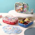 Kidsren's Kindergarten Lunch Box with 2 compartment - Image 3
