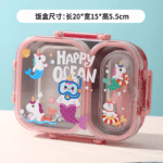 Kidsren's Kindergarten Lunch Box with 2 compartment - Image 4