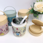 Labubu Stainless Steel Oatmeal Box with Spoon - Image 2