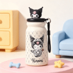 Sanrio Characters Stainless Steel Water Bottle & Metal Straw