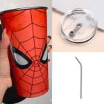 Spider Colour Change Stainless Steel Straw Cup With Lid - Image 3